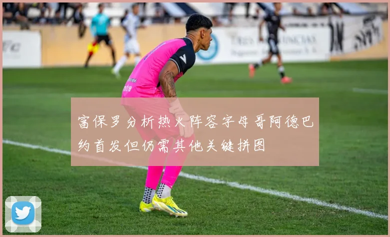 富保罗分析热火阵容字母哥阿德巴约首发但仍需其他关键拼图